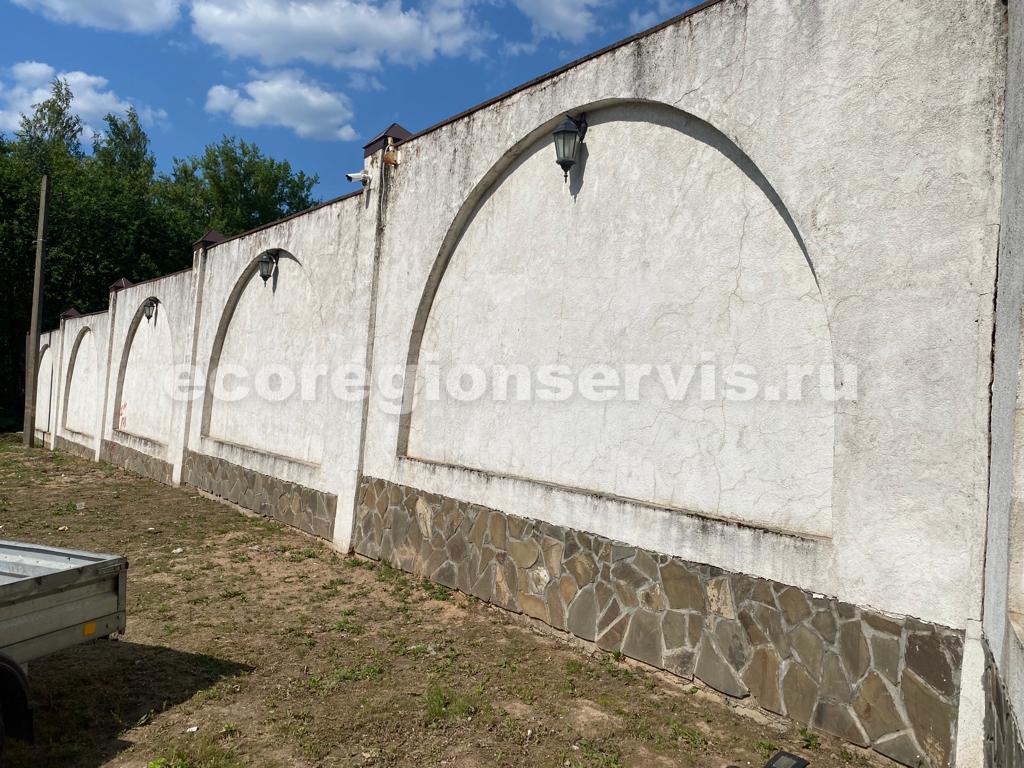 Демонтаж ограждения КП Монастырское озеро, д. Онуфриево